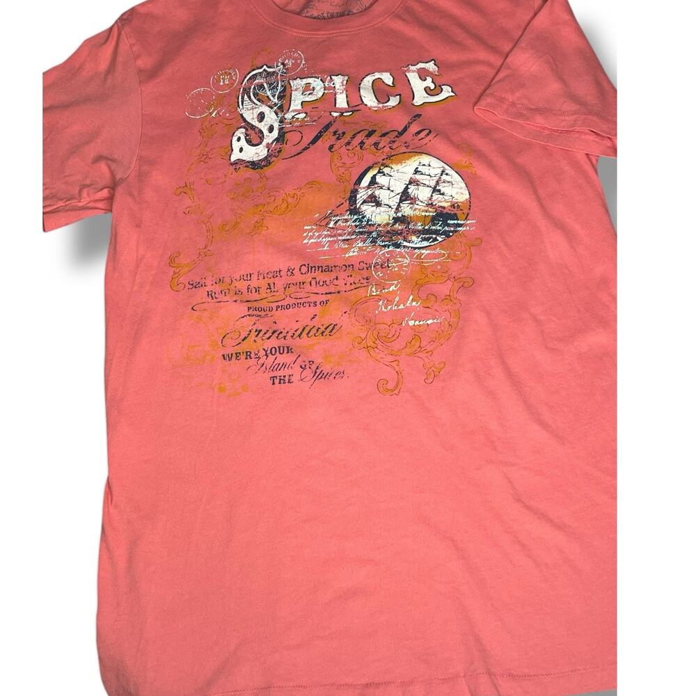 Margaritaville Jimmy Buffett Far Side of World Tour Shirt M Spice Parrot Head - Picture 3 of 11